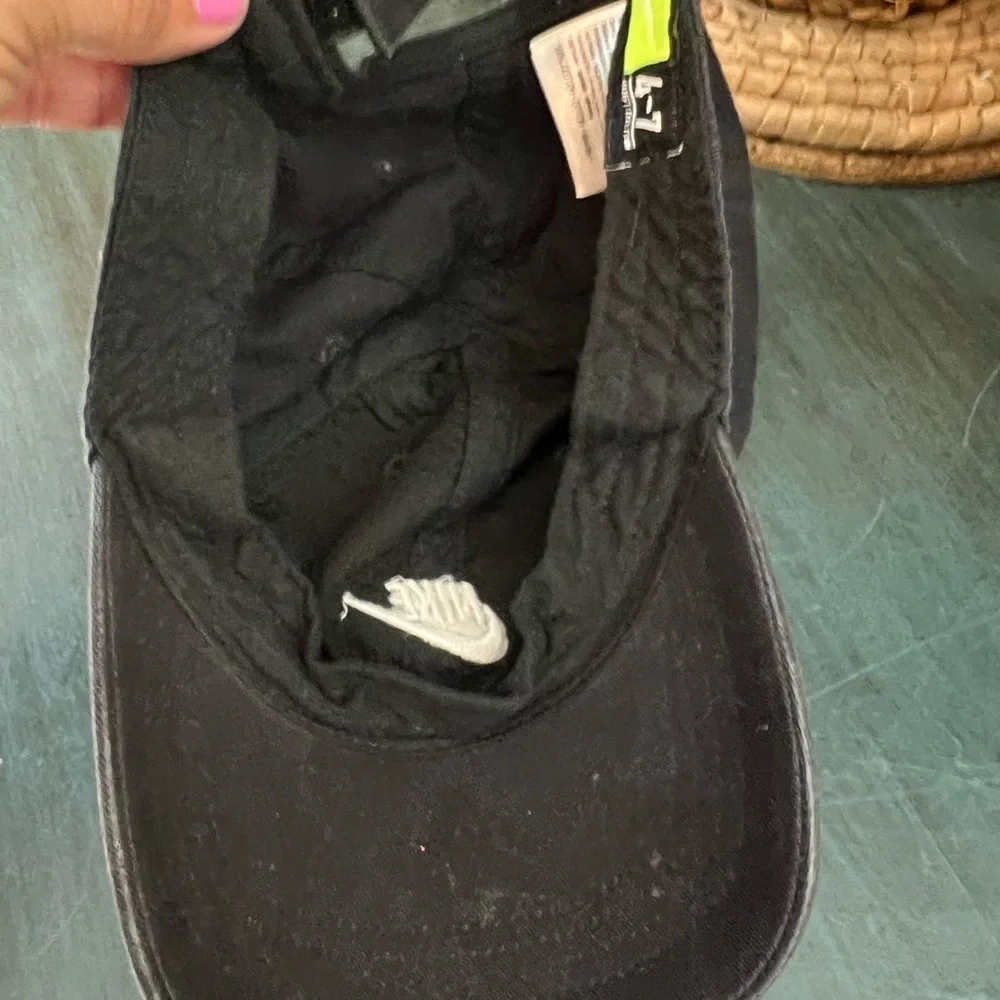 Nike Black kids hat. 19” circumference